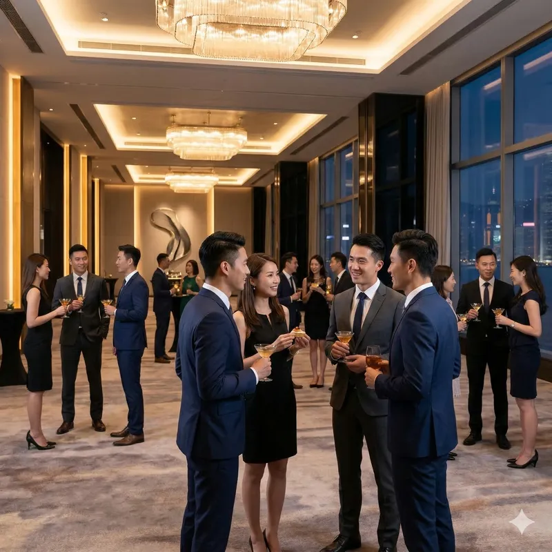 晚宴雞尾酒會活動照片