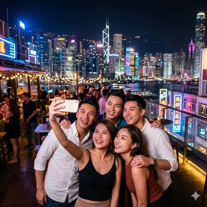 海港自拍人臉搜尋照片